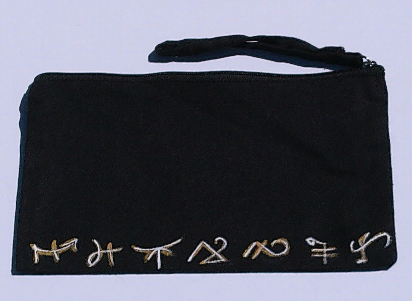 Symbols Canvas Bags Medium with Wristlet