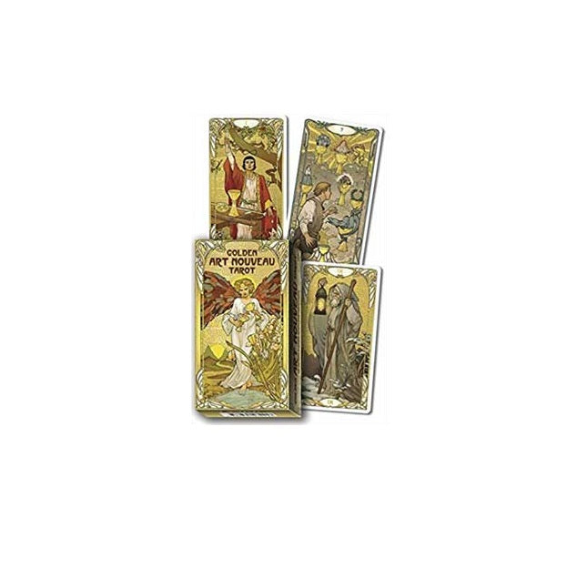 Golden Art Nouveau tarot