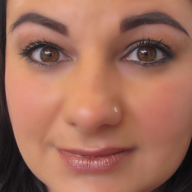 Nose Stud Dot 3mm Choose Your Style and Metal