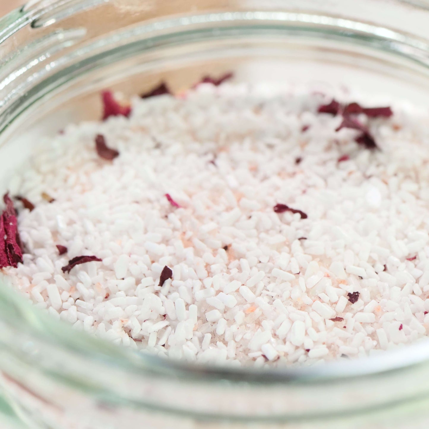 Bath Salt open jar