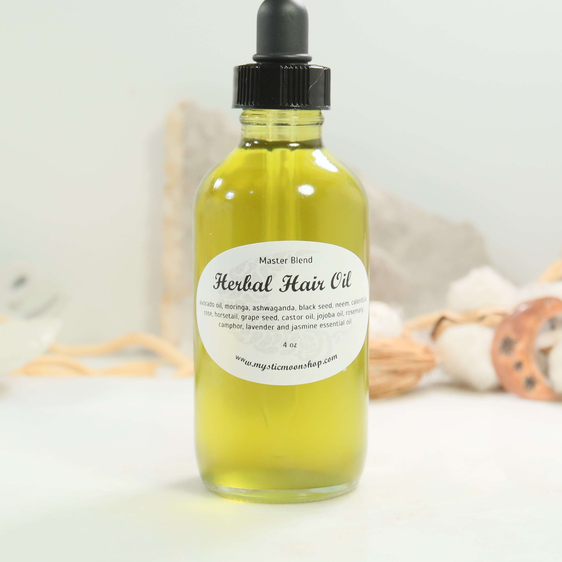 Front Bottle Hair Oil