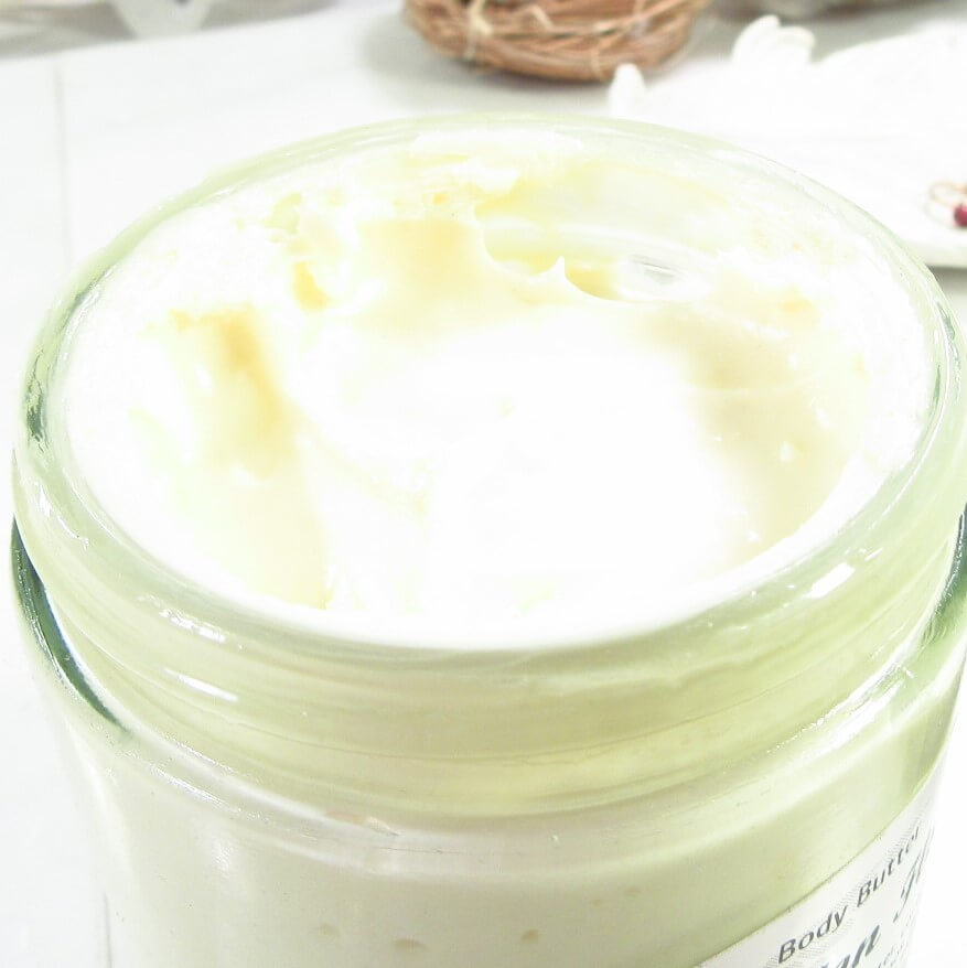 open jar dandelion body butter