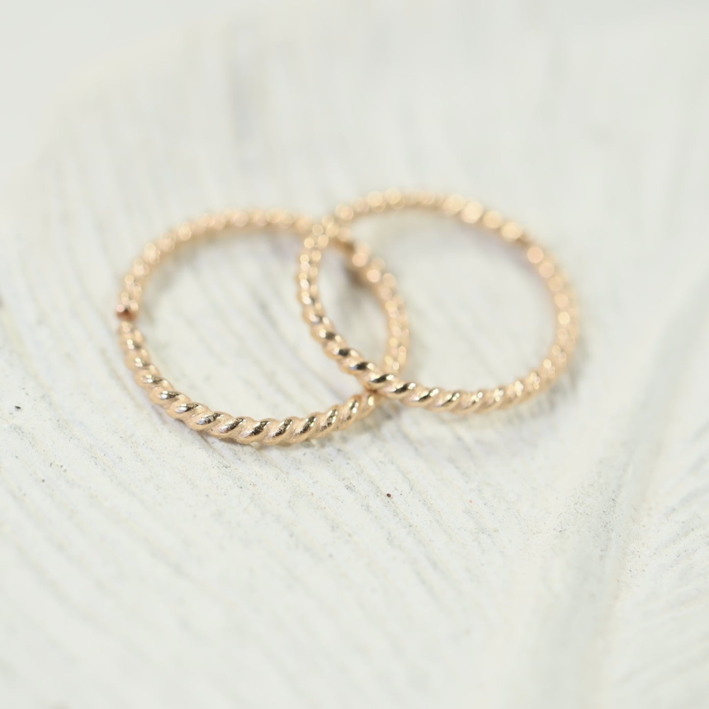 dot twist hoop earrings