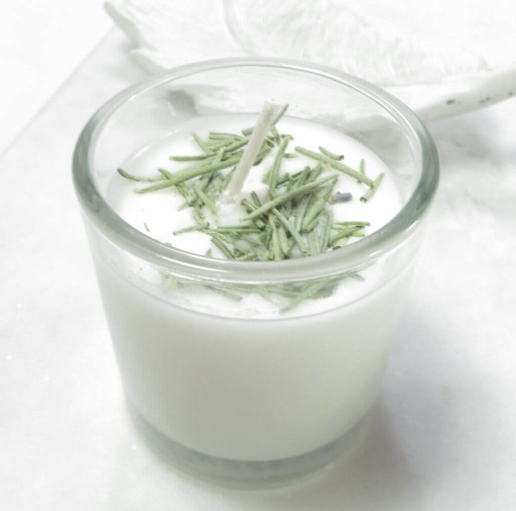 rosemary soy candle