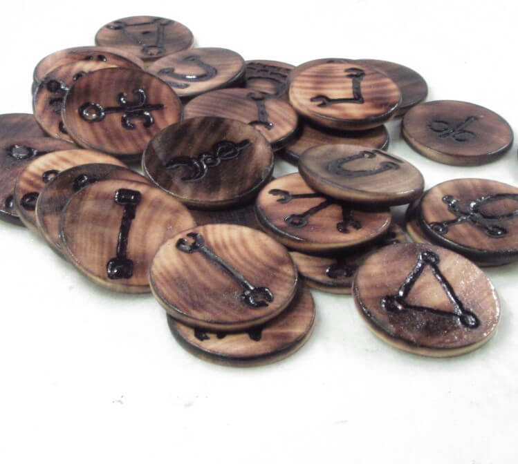 Janarric Rune Set - Choose Rounds or Dice