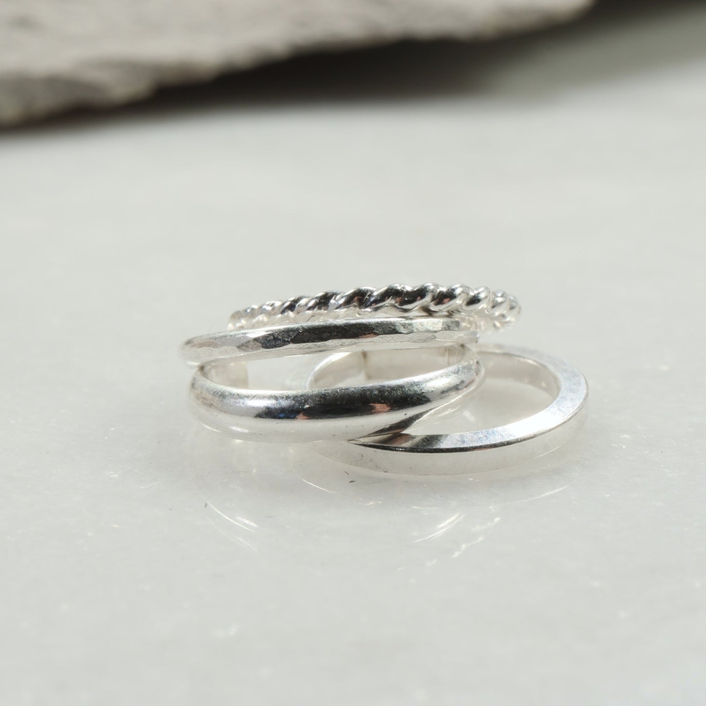 Ear Cuff Dot Twist - No Pierce, Choose Your Size, Choose Your Metal, Men & Women