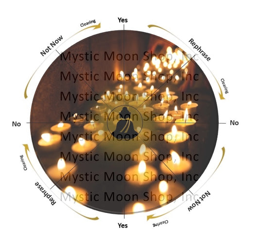 Pendulum Chart Buddha - Yes No Clearing - Digital Download