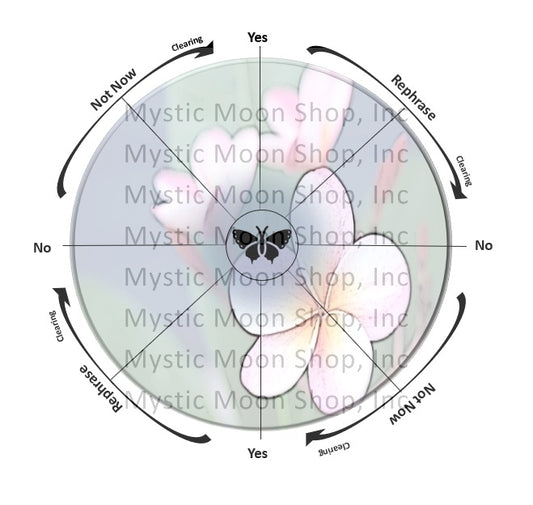 Pendulum Chart Floral - Yes No Clearing - Digital Download