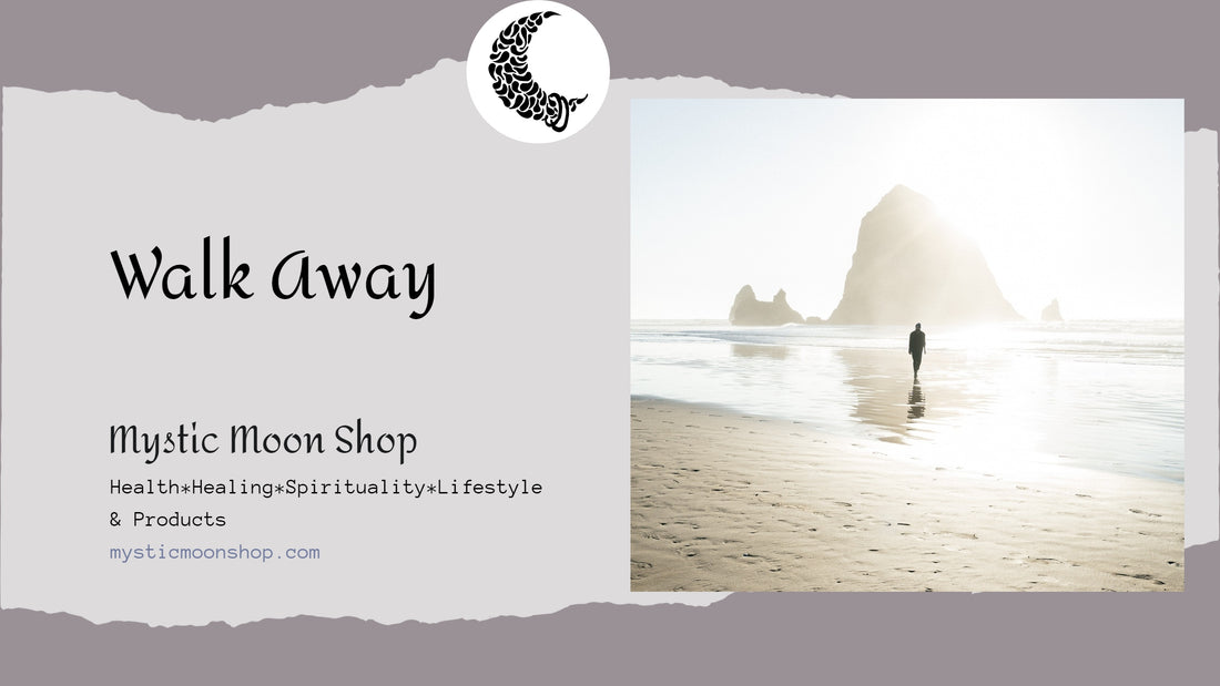 walking away might be the best option - michelle lee