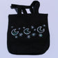Symbols Canvas Tote Bags with Pockets Moon & Stars
