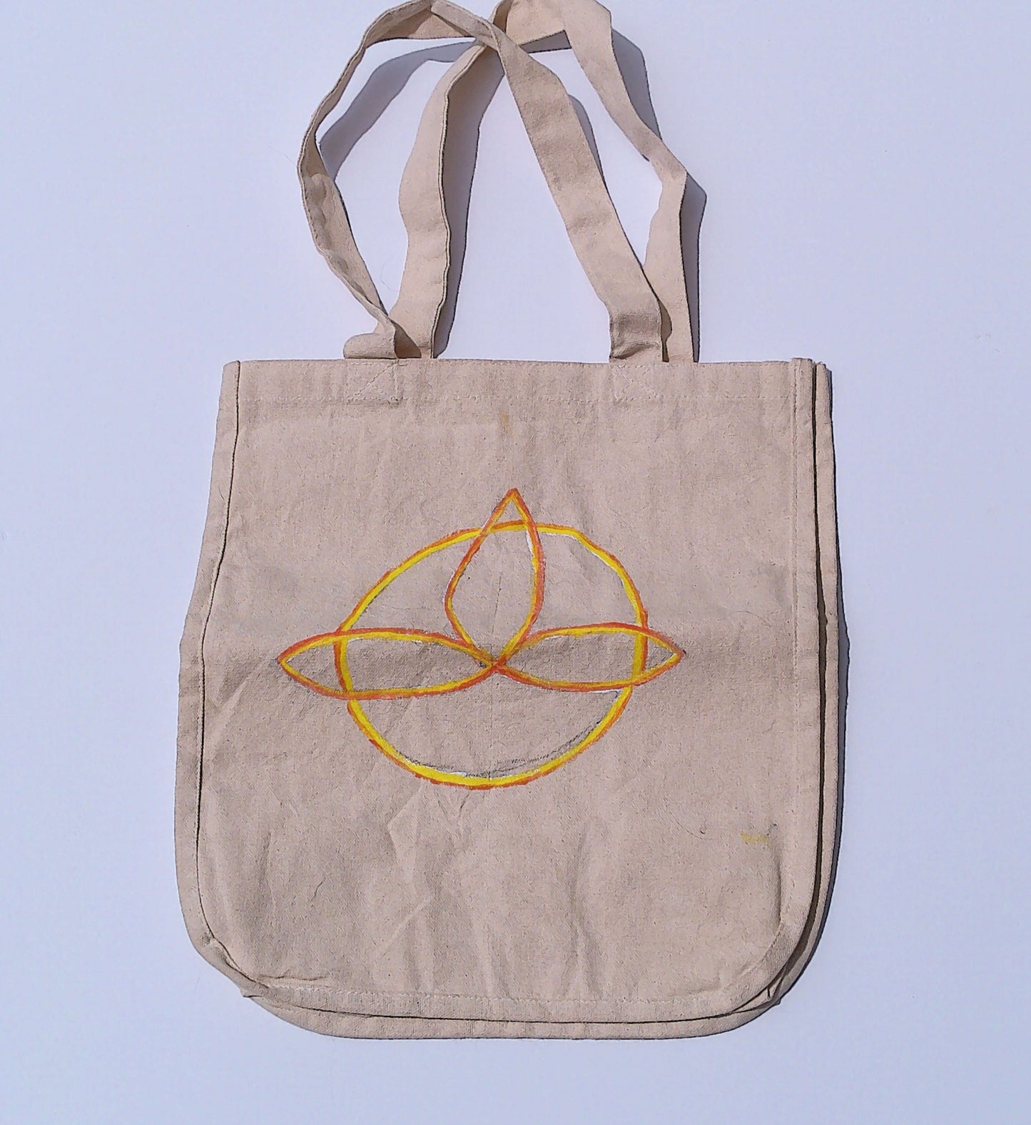 Symbols Canvas Tote Bags with Pockets