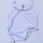 yoga poses tank top white 
