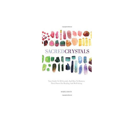 Sacred Crystals (hc) by Hazel Raven