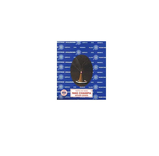 Nag Champa Incense Cones 12 Pk