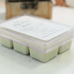 wax melt package on side
