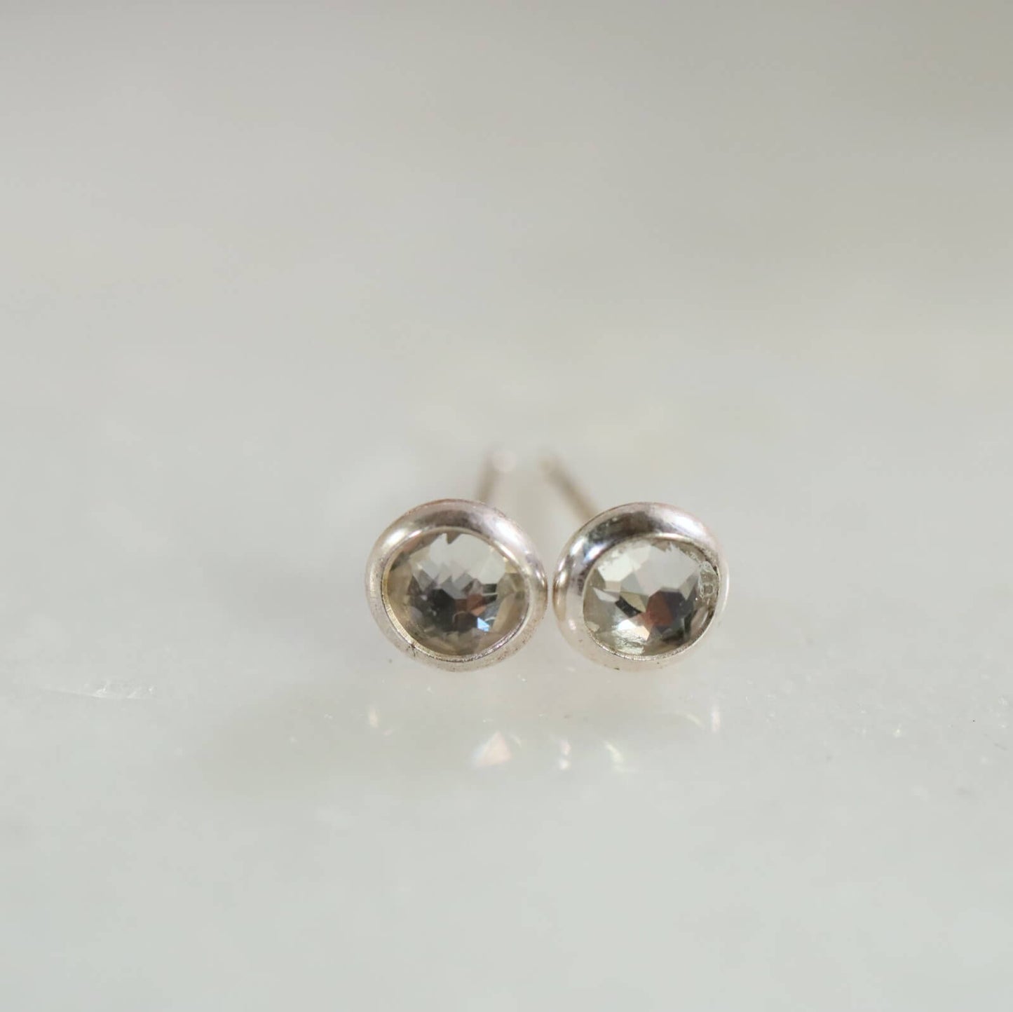 Crystal Post Earrings - Choose Your Color & Metal