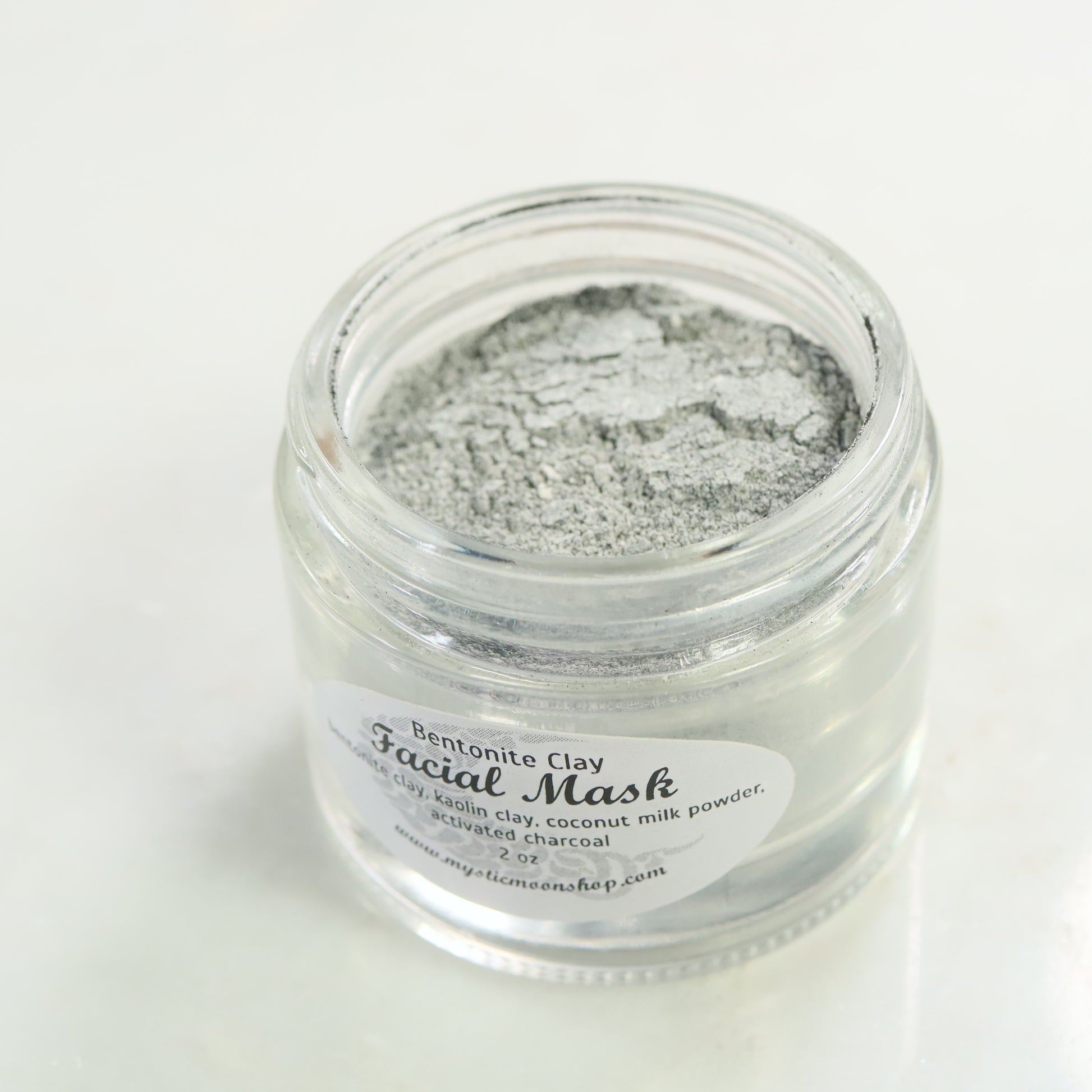 Open Jar Bentonite Clay Powder Mask Mystic Moon Shop