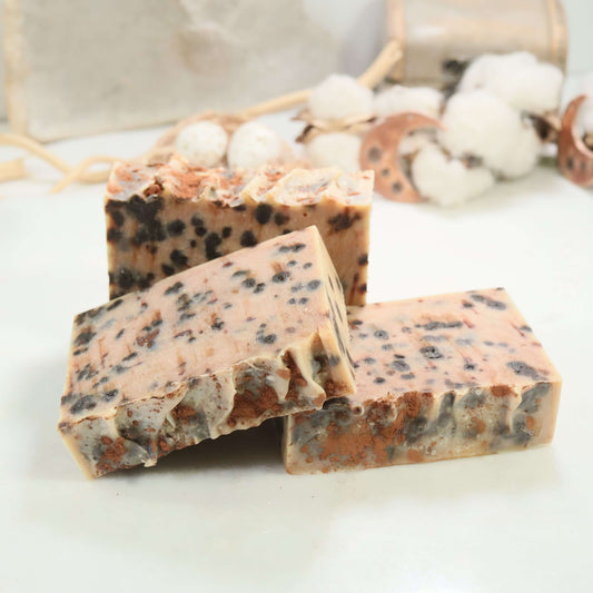 mocha handmade soap bars