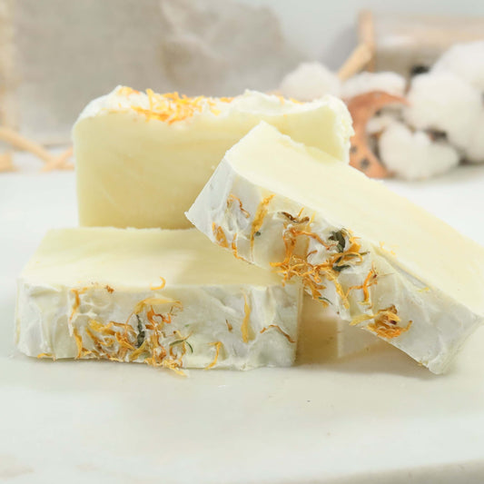 calendula soap bars