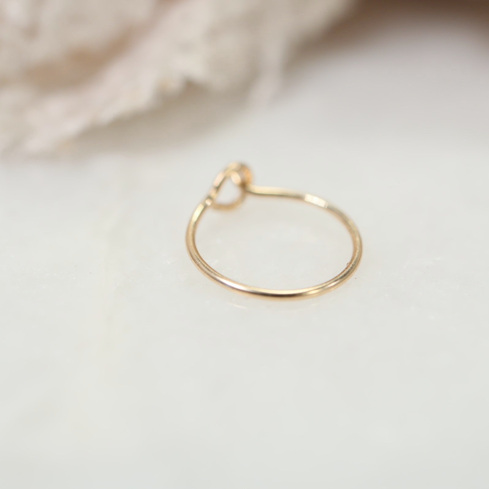 gold super thing nose ring