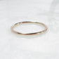 plain gold thin band ring