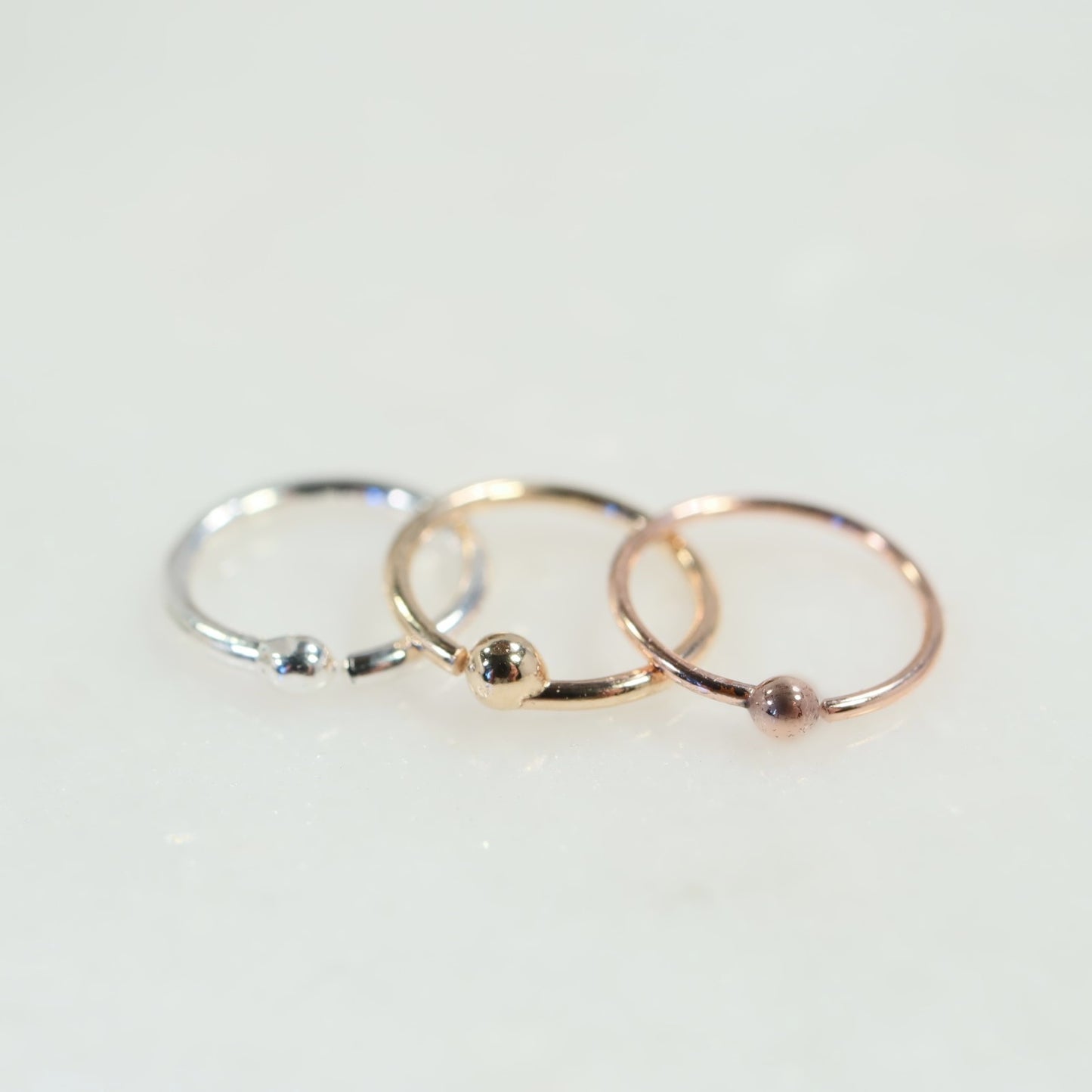 ball nose ring colors