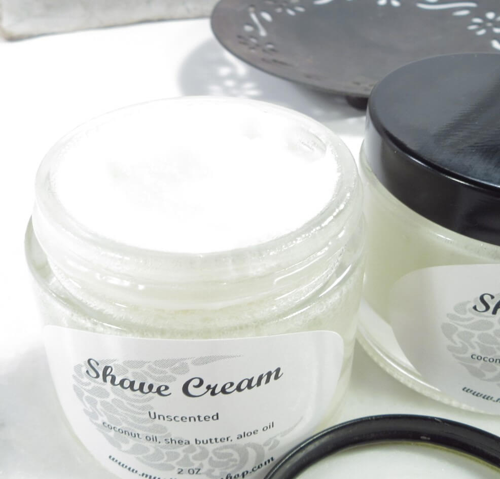 Shave Cream Organic Unscented