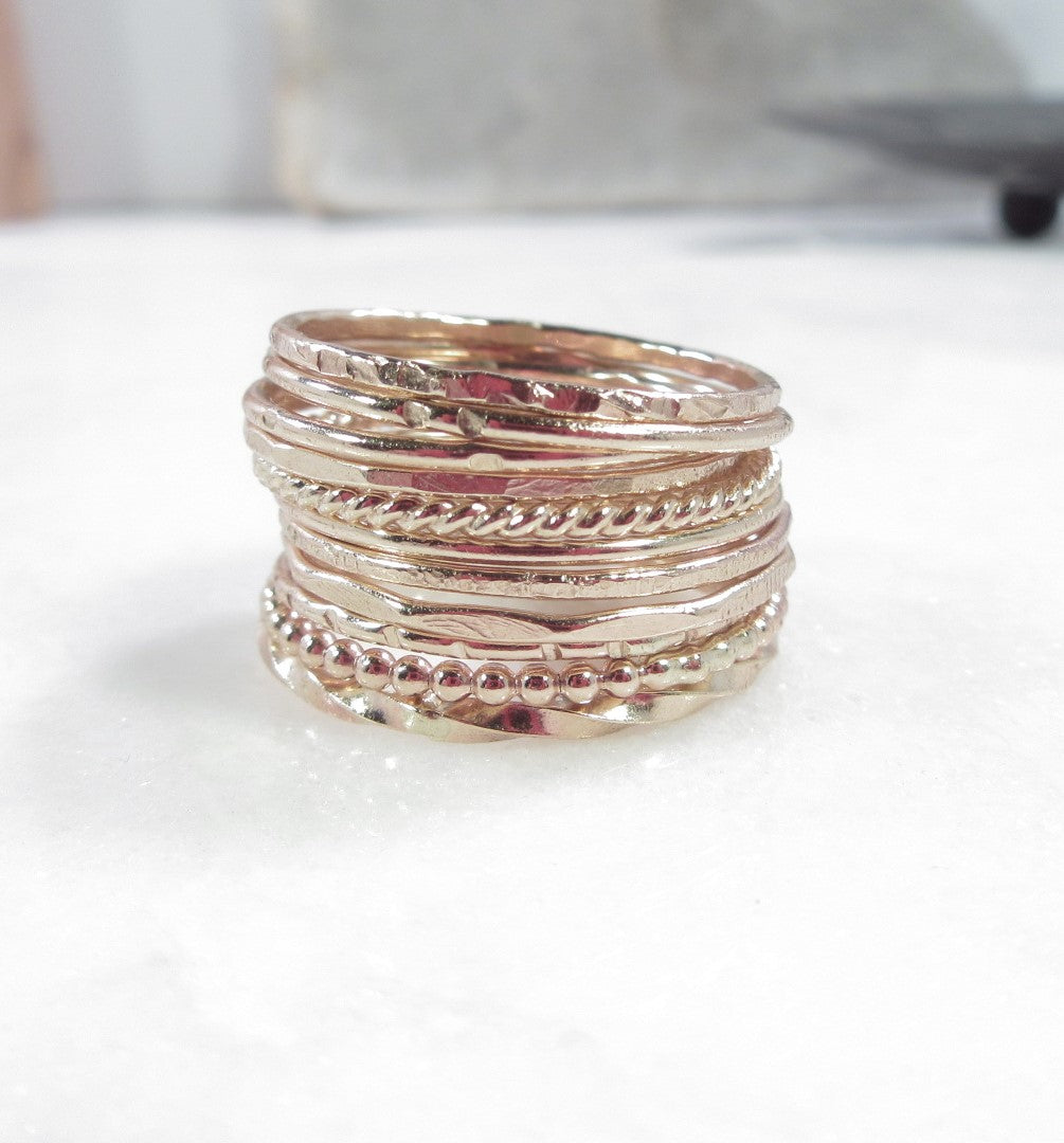 stacking ring example one of each