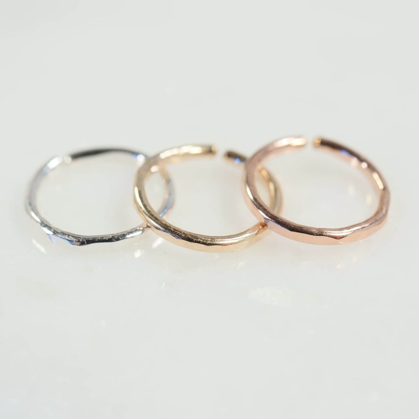face hammered tragus earring colors