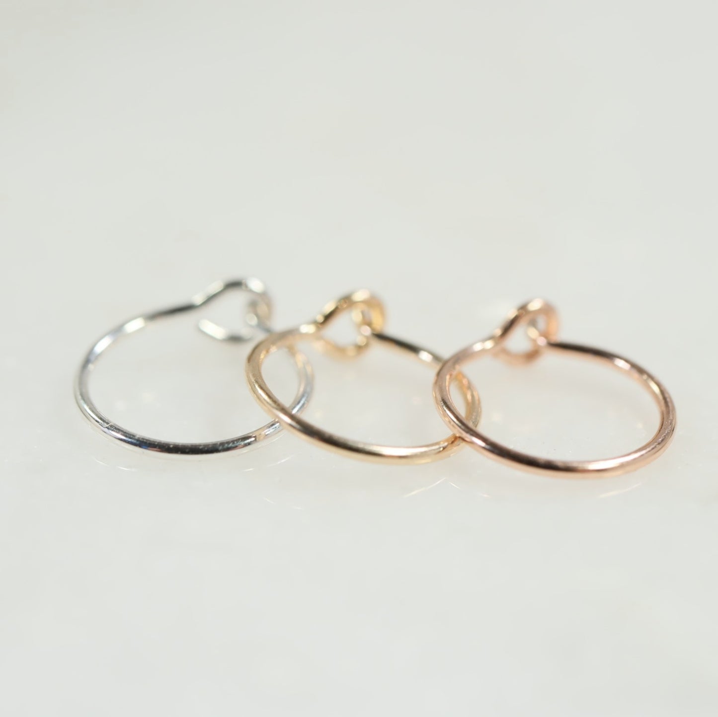 plain hook nose ring colors