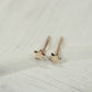 Post Earring Tiny Star 3mm Choose Your Metal