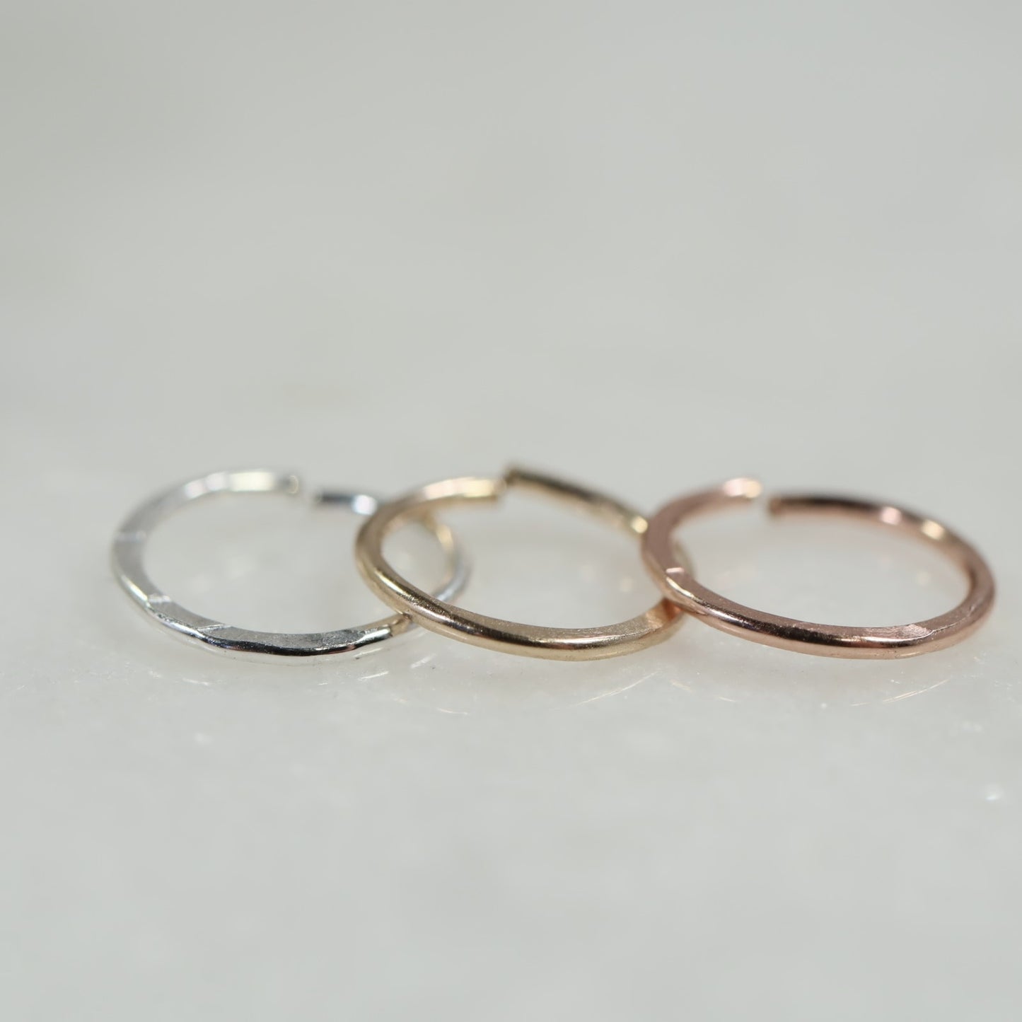 hammered nose ring colors