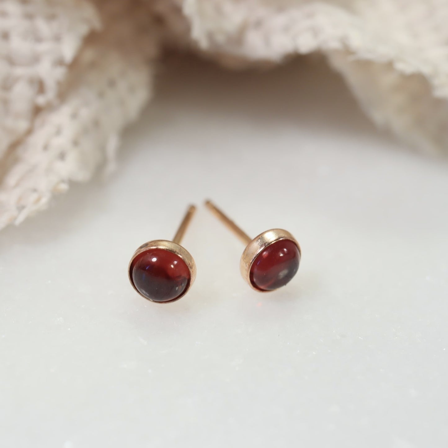 Gemstone Post Earrings - Choose Your Color & Metal