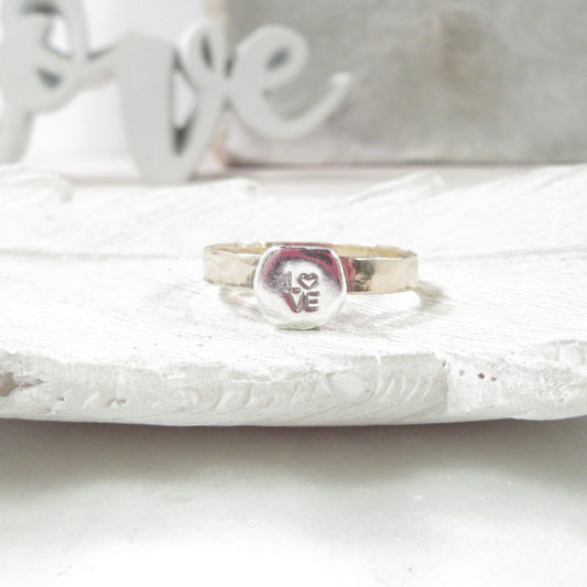 Love Signet Ring