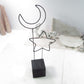 moon & star statue