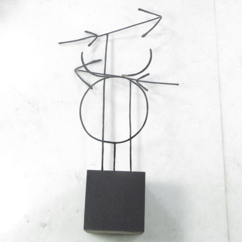 sun moon rising statue