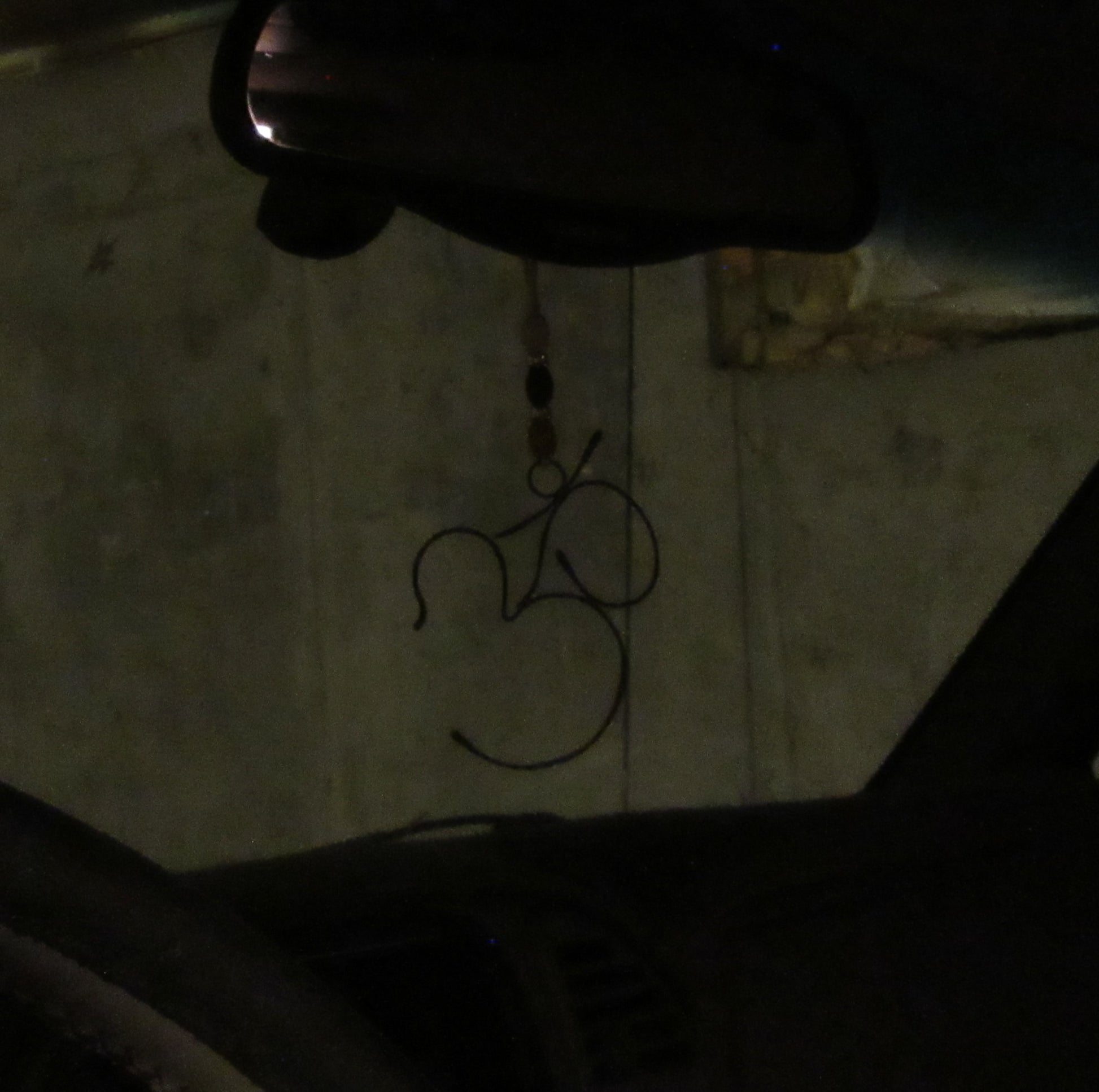 car charm hanging