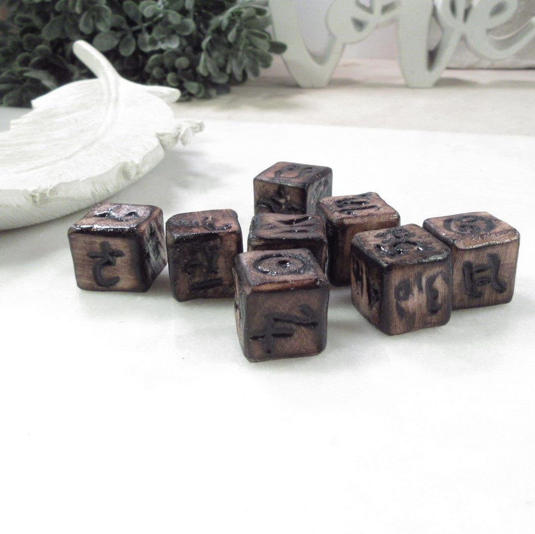 Small Astrology Dice for Divination