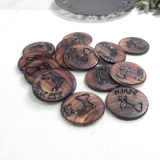 Minor Arcana Cups Rune Set - Rounds Only