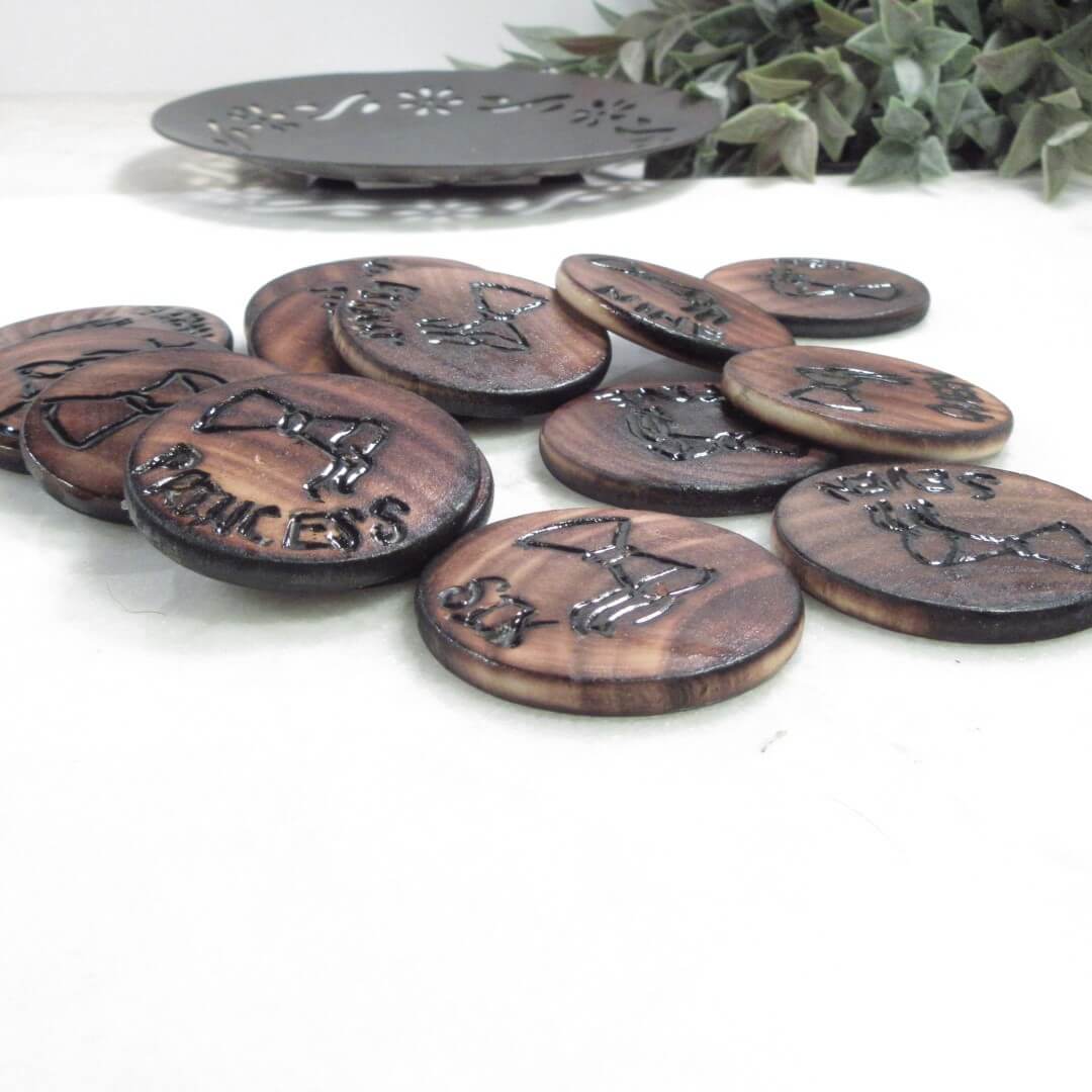 Minor Arcana Cups Rune Set - Rounds Only