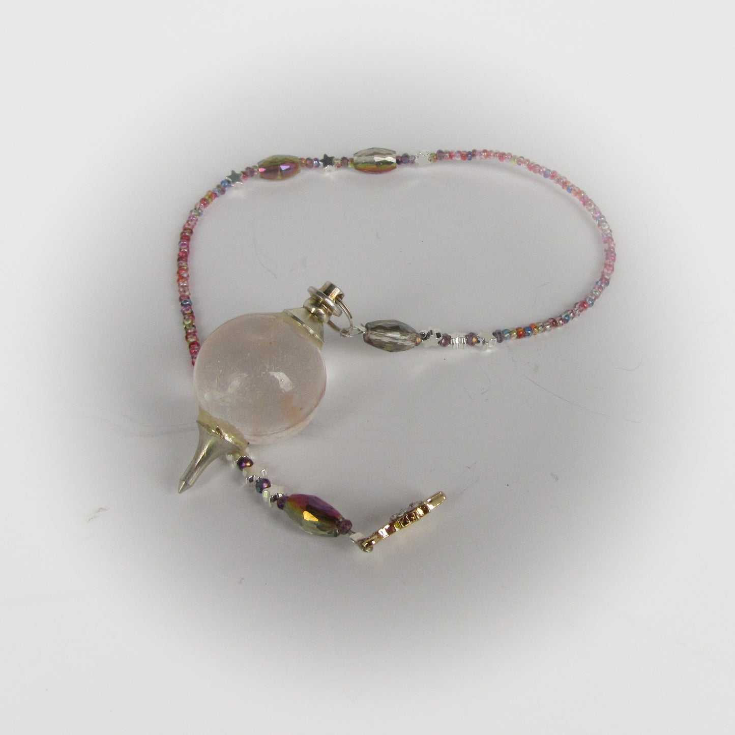 Pendulum Quartz Round Gold Star
