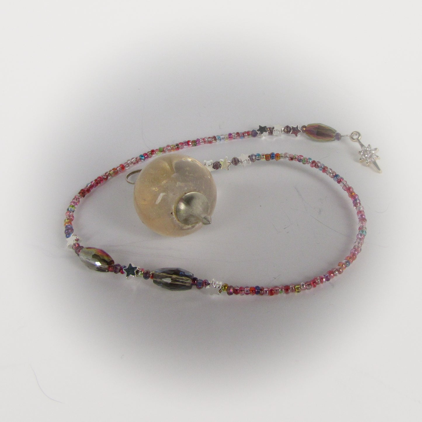 Pendulum Quartz Round Gold Star