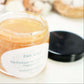 foot scrub open jar