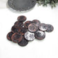 Minor Arcana Pentacles Rune Set - Rounds Only