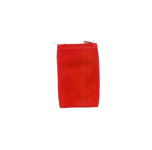 Red Velveteen Bag