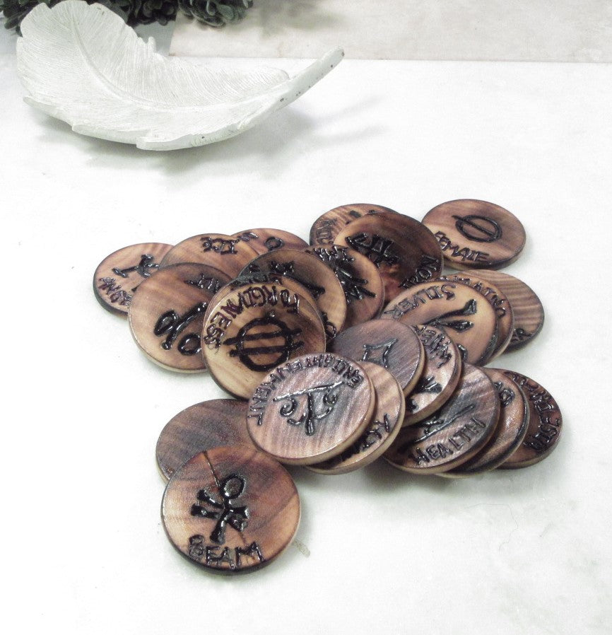 Glyphs Rune Set - Choose Rounds or Dice