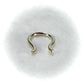Septum Retainer Flared Shape - 14 Gauge, Choose Your Metal