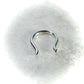 Septum Retainer Flared Shape - 14 Gauge, Choose Your Metal