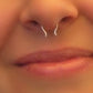 Septum Retainer Flared Shape - 16 Gauge, Choose Your Metal